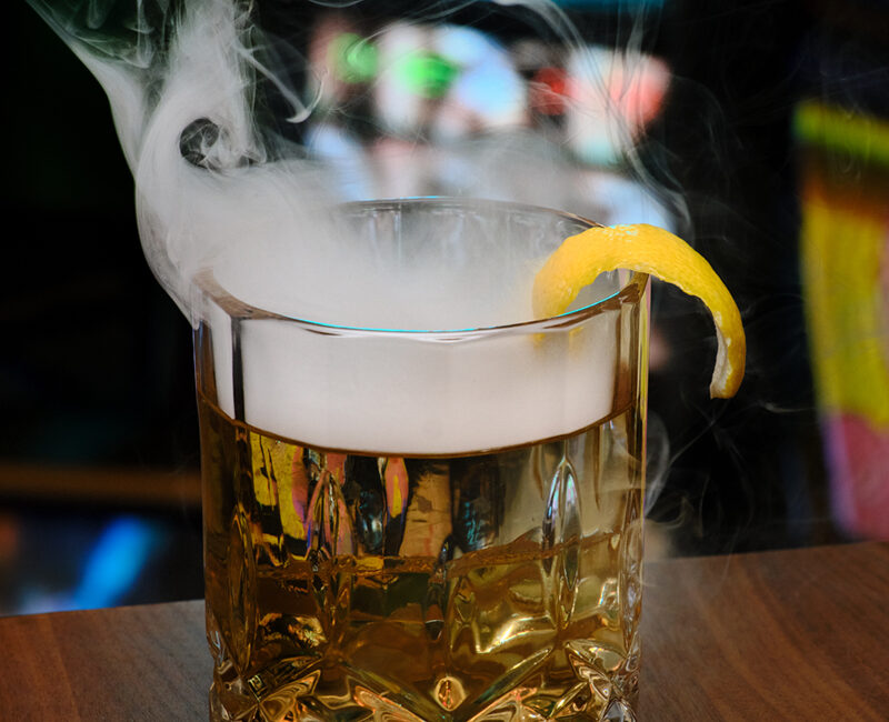 Wagyu Smoked Old Fashioned