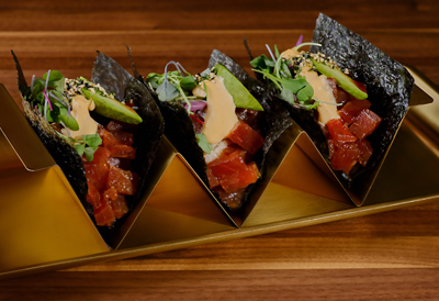 AHI TUNA HANDROLLS